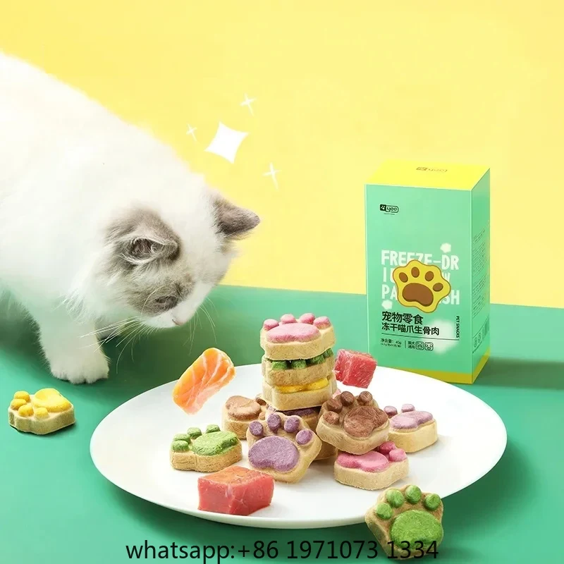 Food Protein Snacks - Snacks Liofilizados para Gatos, Alto en