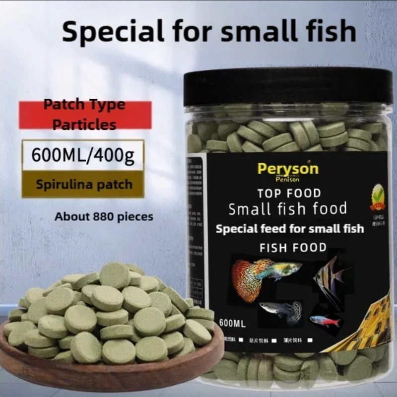 Food Protein Snacks - Alimento en Píldoras para Peces Pequeños,