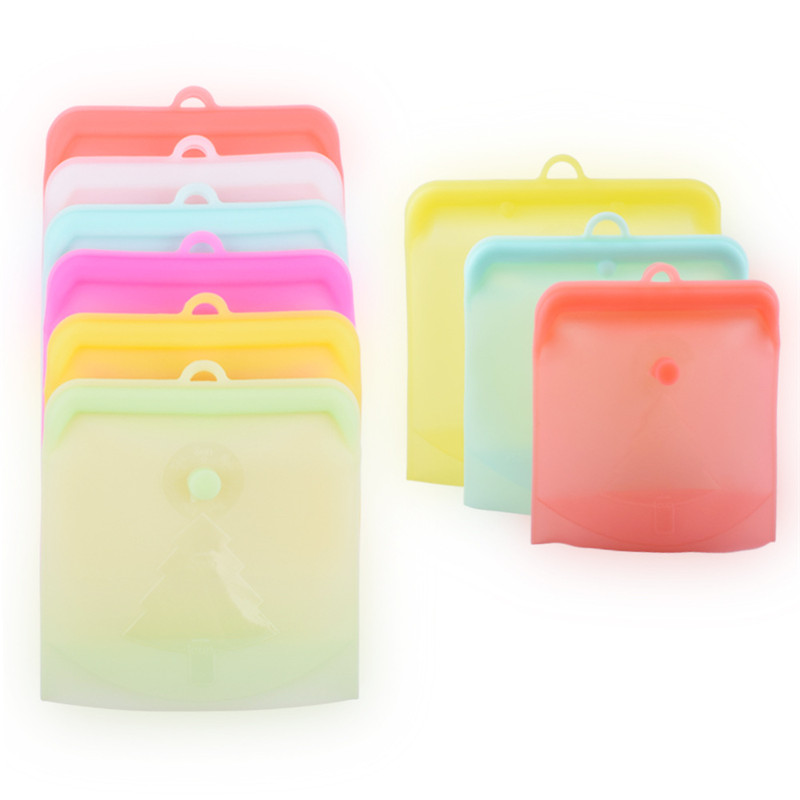 Zero Food Snacks - Paquete de 50 Bolsas de Silicona