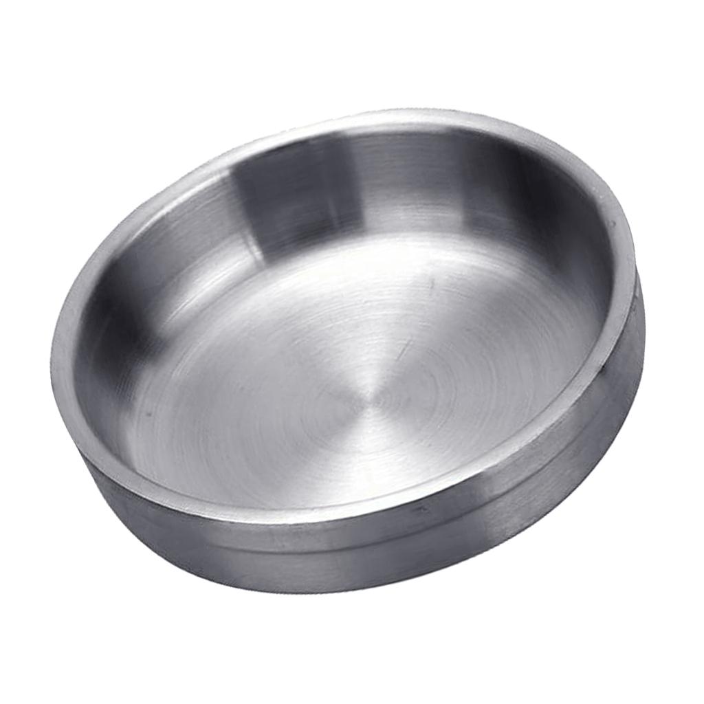 Plato Redondo de Acero Inoxida - Korean Food Snacks reseña y precio