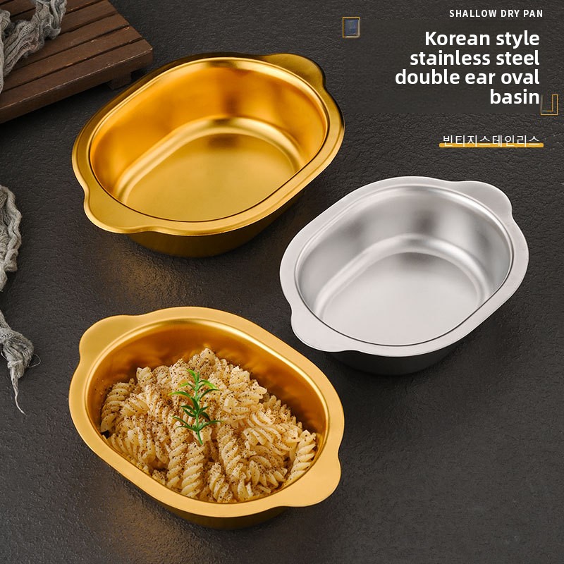 Cuenco ovalado binaural de ace - Korean Food Snacks reseña y precio