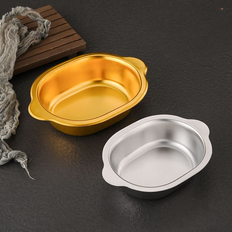 Cuenco ovalado binaural de ace - Korean Food Snacks reseña y precio