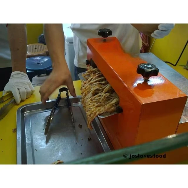 Máquina de Snacks de Calamar,  - Korean Food Snacks reseña y precio