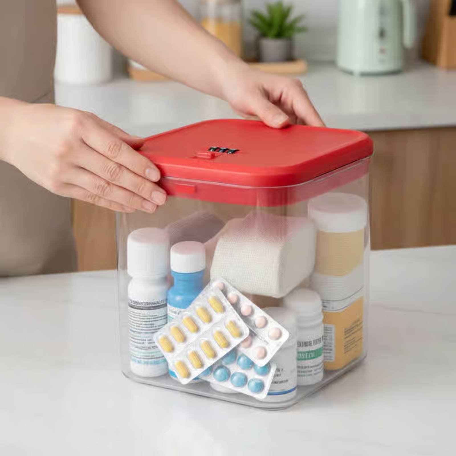 Caja Transparente con Cerradur - Food & Snacks Coloring Book Bold & Easy reseña y precio