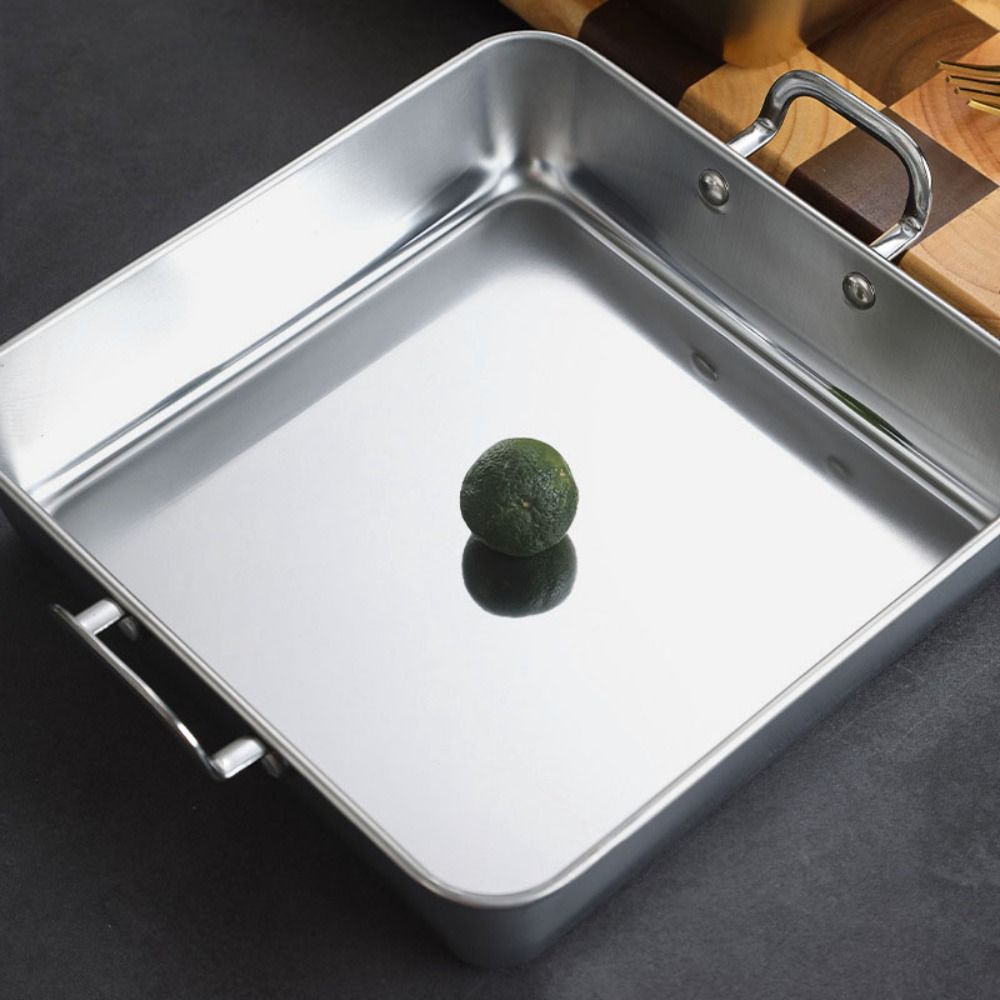 Bandejas Cuadradas de Acero In - Korean Food Snacks reseña y precio