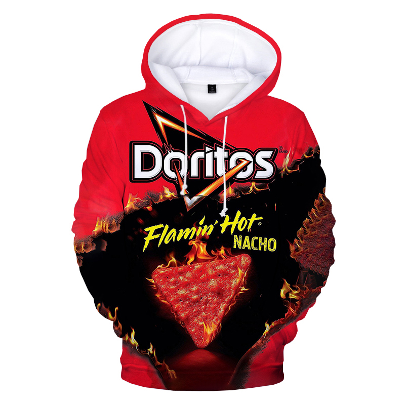 Sudadera con capucha para homb - Food Snacks Chips reseña y precio