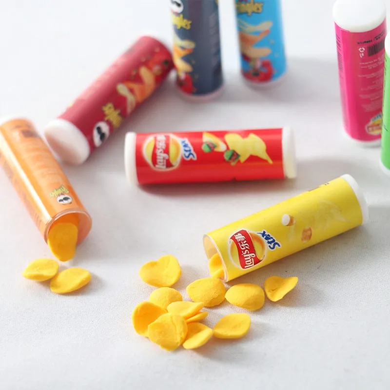 Modelo de Papas Fritas en Mini - Food Snacks Chips reseña y precio