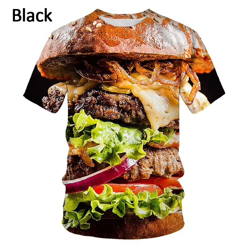 Camiseta gráfica con estampado - Food Snacks Chips reseña y precio
